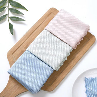 NEW！FISH SCALE MICROFIBER POLISHING CLEANING CLOTH