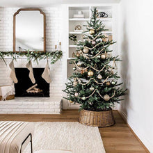 7' King Noble Fir Artificial Christmas Tree with 500 Warm White LED Lights