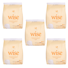 Wise Travel Pack Moderate Incontinence Pads - 6 Pads Per Bag Bundle (90 Pads Total) + FREE SHIPPING