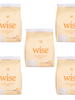 Wise Travel Pack Moderate Incontinence Pads - 6 Pads Per Bag Bundle (90 Pads Total) + FREE SHIPPING