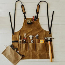 Oil Waxed Canvas Retro Apron