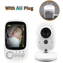 3.2 inch Wireless Video Color Baby Monitor High Resolution Baby Nanny Security Camera  Night Vision Temperature Monitoring