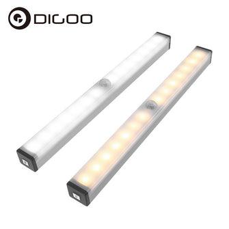 DIGOO 210mm Portable Mini LED Human Body Smart Induction Light Magnetic Adsorption USB Charging 150lm Detector Night Light