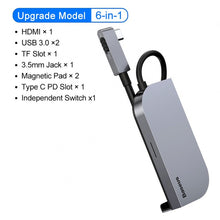 Baseus USB C HUB Type C HUB to HDMI-compatible USB 3.0 PD Port  Mobile Phone USB-C USB HUB Adapter For MacBook Pro For iPad Pro