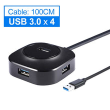 USB Hub USB 3.0 Hub 2.0 Multi USB Splitter Adapter 4 Ports Speed Mini Multiple 3 Hab usb3.0 HUB Port USB-Hub Expander For PC