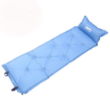 Desert&Fox Self Inflating Sleeping Pad Tent Air Mattress Attached Pillow Portable Camping Mat with Carry Bag for Hiking Fishing