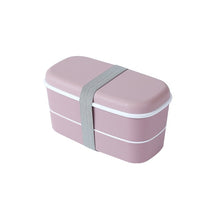 Double-layer Lunch Box Healthy Material Lunch Box Food Storage Container Fresh-keeping Box Microwave Tableware Lunch Box