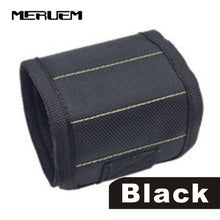 Woodworking Magnetic Wristband Portable Tool Bag Electrician Wrist Tool Belt Screws Nails Drill Bits Holder Repair Tools