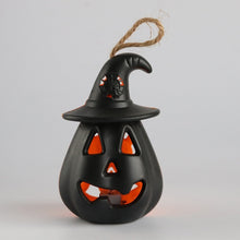 LED Halloween Pumpkin Lantern DIY Candle  Portable Lantern Horror Boy or Girl  Decoration for Home Horror Props Kids Toy