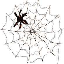 Spider Web Light Halloween Black Spider Web Lamps Remote Control for Party Yard Bar Haunted House Indoor&Outdoor Halloween Decor
