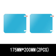 2Pcs/Set Rainproof Car Accessories Car Mirror Window Clear Film Membrane Anti Fog Anti-glare Waterproof Sticker Driving Safety