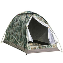 Waterproof Outdoor Camping Hiking Fishing Camouflage Dual Separated UV Tent Anti Tent Travel Beach 4 Layer Tent Season D5A7