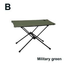 Portable Foldable Camping Table Aluminum Alloy Outdoor Bbq Furniture Desk For Party Ultra Picnic Computer Light Dinner Tabl O5i1