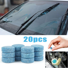 20/50/100/200Pcs Car Solid Cleaner Effervescent Tablets Spray Cleaner Car Window Windshield Glass Cleaning Auto Accessories