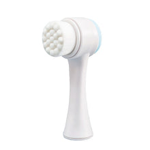 Double-Sided Silicone Face Cleansing Brush Facial Cleanser Blackhead Removal Product Pore Cleaner Exfoliator Face Scrub Brush