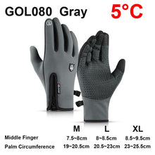 NEWBOLER Cycling Gloves Winter Full Finger Waterproof Skiing Outdoor Sport Bicycle Gloves For Bike Scooter Motorcycle Man Women