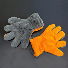 Waterproof Car Wash Microfiber Chenille Gloves Thick Car Cleaning Mitt Wax Detailing Brush Auto Care Double-faced Glove