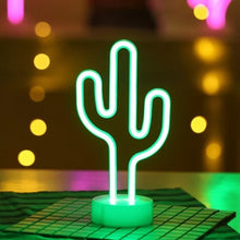 Rainbow LED Neon Night Light Home Decor Kids Girls Kawaii Bedroom Interior Lighting Aesthetic Room Decor Lamp