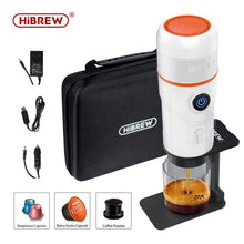 HiBREW Portable Coffee Machine for Car &amp; Home,DC12V  Expresso Coffee Maker Fit Nexpresso Dolce  Pod Capsule  Coffee Powder H4