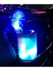 Portable smoke cup holder household ash tray with color LED light, perfect for truck office car