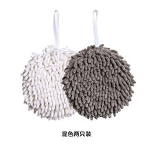 Chenille Handball Bathroom Hanging Hand Towels Absorbent Towel Thickened Household Products Kitchenware Kitchen Supplies