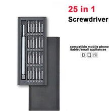 25/63 In 1 Screwdriver Set Precision Magnetic Screw Driver Bits Mini Tool Case Dismountable For Smart Home PC Phone Repair