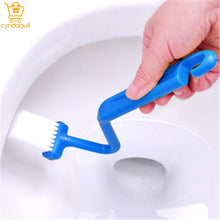 S-Shaped Toilet Brush For Home Cleaning Products Motor Brushes for the Bathroom Hard Cleaning Brush for Wc Household 1PCS