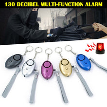 5pcs Multifunction Outdoor Anti-wolf Alarm Artifact with Flashlight for Girl Call Emergency Supplies FK88