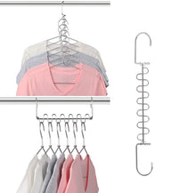 Multifunctional Magic Hanger Metal Closet Clothes Organizer Space Saving Multi Cascading Storage Hangers Holder For Organization