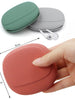 Portable Data Cable Headphone Storage Box Simple Mobile Phone Data Cable Organizing Bag Silicone Storage Box Cute coin purse