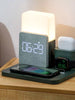15W 3 in 1 Qi Wireless Charger for iPhone 13 12 11 Pro XS iWatch Charger Desk Lamp For Airpods 3 Alarm Table Clock Lamp Clock