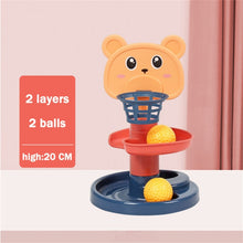 5 Styles Rolling Ball Pile Tower Baby Toys Rattles 0-24months Kids Newborn Educational&Learning Toy Set For Baby Toddler