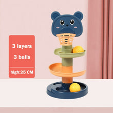 5 Styles Rolling Ball Pile Tower Baby Toys Rattles 0-24months Kids Newborn Educational&Learning Toy Set For Baby Toddler