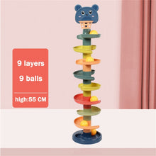 5 Styles Rolling Ball Pile Tower Baby Toys Rattles 0-24months Kids Newborn Educational&Learning Toy Set For Baby Toddler