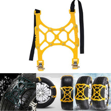 Car Tire Anti-skid Chains Thickened Beef Tendon Wheel Chain For Snow Mud Sand Road Durable TPU Skid-resistant Chains Accessories
