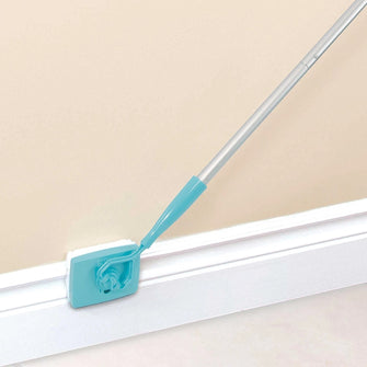 Household Lazy Wall Line Mop Retractable Fiber Cleaning Stick Cleaning Brush Door Frame Baseboard Mop Household Products
