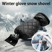 Snow Removeal Car Windshield Ice Scraper Snow Shovel Brush with Warm Glove Tools Winter Deicer Deicing Cleaning Scraping Tool