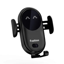 S11 Car Wireless Charger 10W Qi Car Phone Holder 360 ° Auto Sensing Mobile Phone Bracket Vent Installation For IPhone 12
