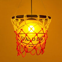 Vintage Luminaria Basketball Pendant Hanging Lamp - MaviGadget